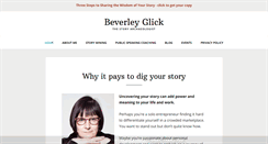 Desktop Screenshot of beverleyglick.com